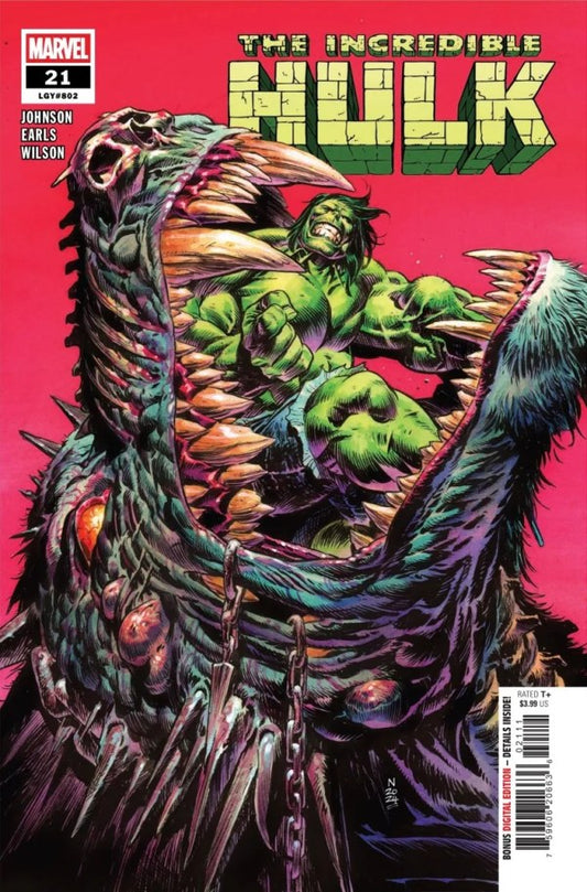 MARVEL COMICS INCREDIBLE HULK #21