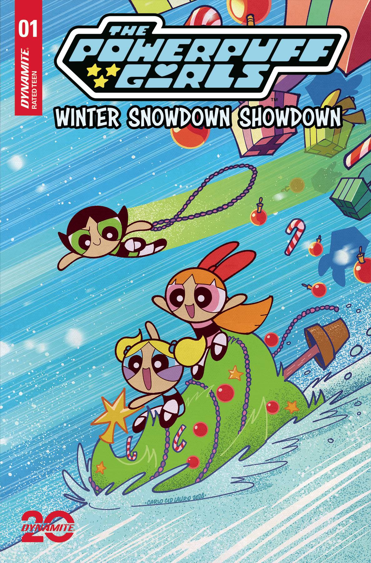 POWERPUFF GIRLS WINTER SNOWDOWN SHOWDOWN #1