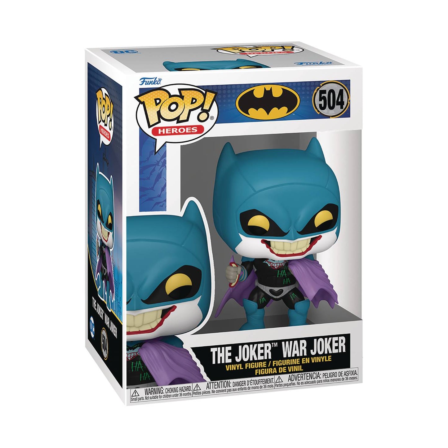 POP HEROES BATMAN WARZONE JOKER