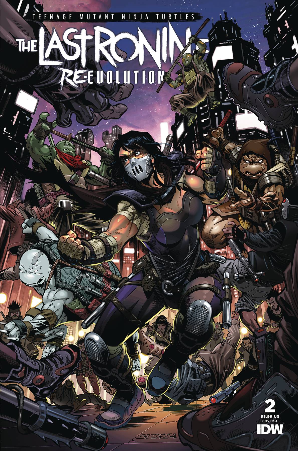 TMNT THE LAST RONIN II RE EVOLUTION #2