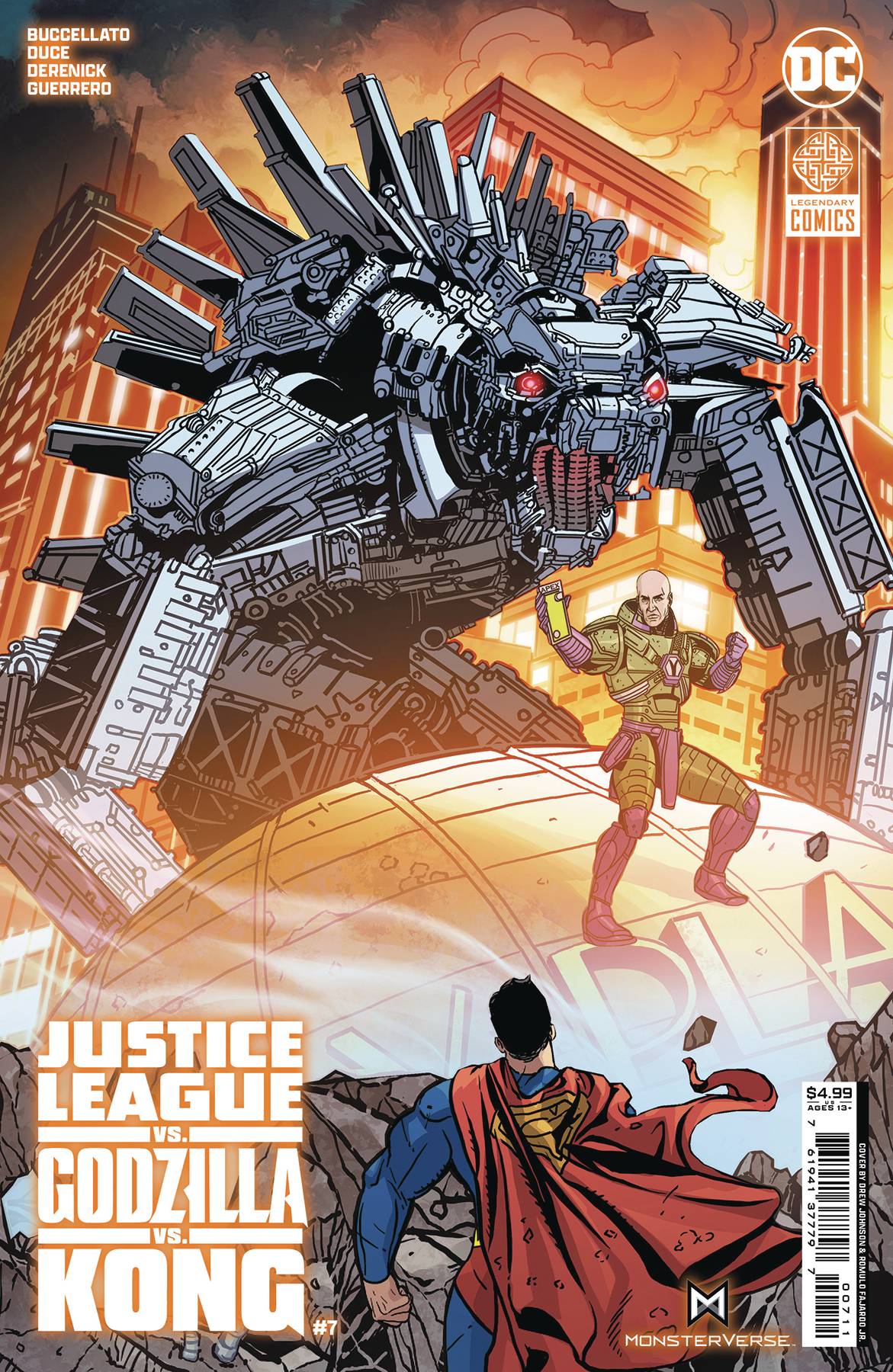 JUSTICE LEAGUE VS GODZILLA VS KONG #7 (OF 6)