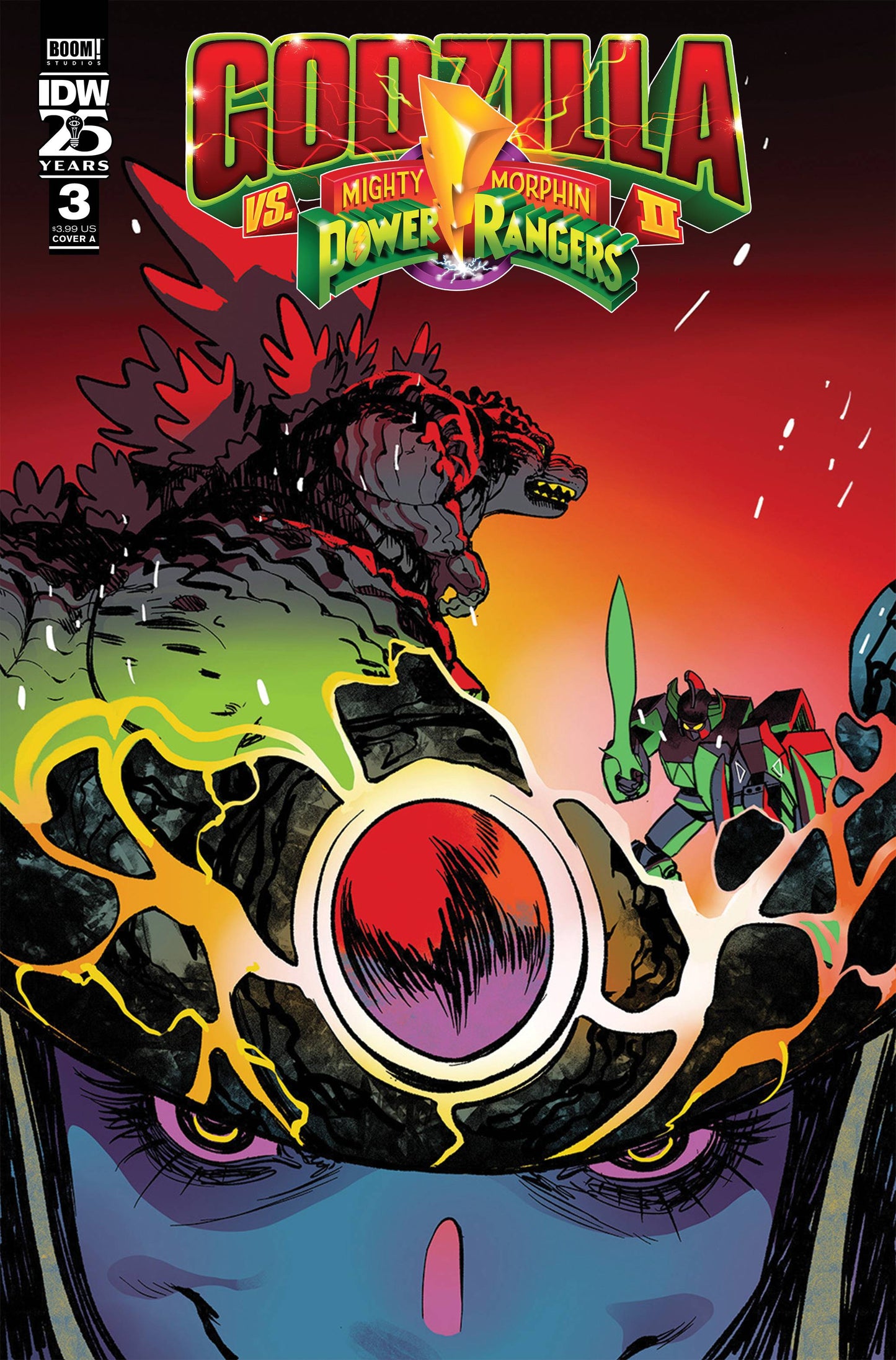 GODZILLA VS MMPR II #3