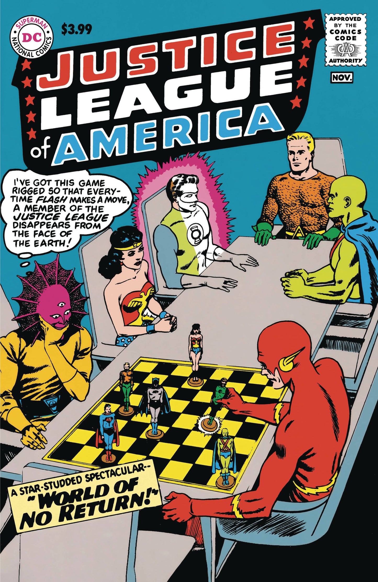 JUSTICE LEAGUE OF AMERICA #1 FACSIMILE