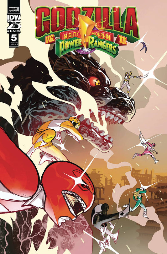 GODZILLA VS MMPR II #5