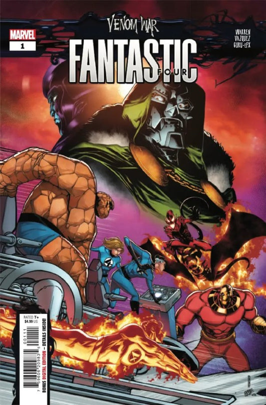 VENOM WAR FANTASTIC FOUR #1