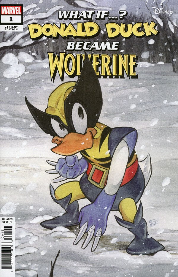 WHAT IF DONALD DUCK BECAME WOLVERINE #1