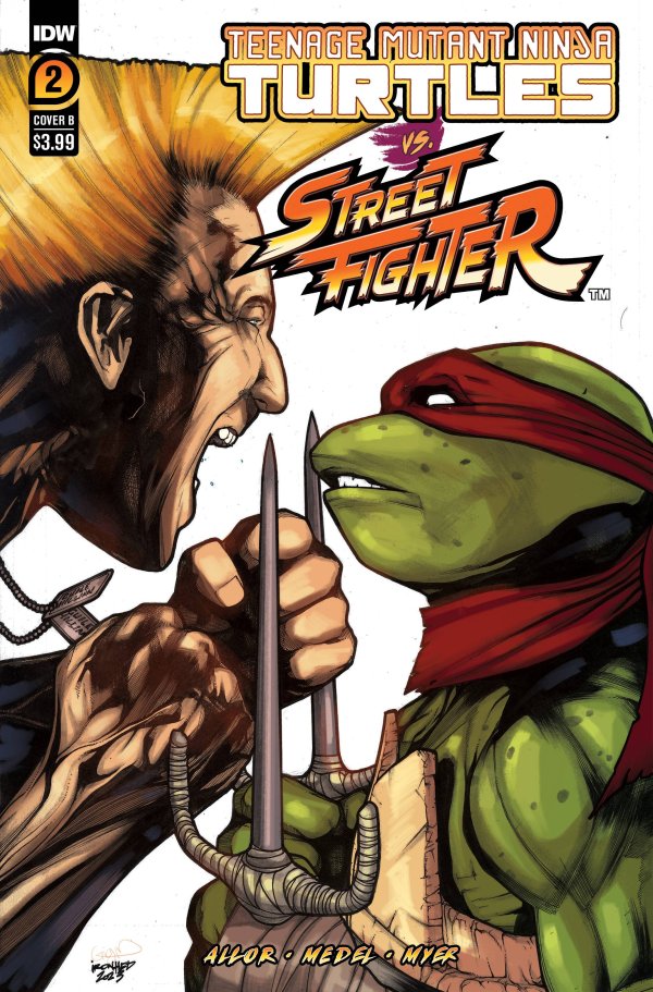 TMNT VS STREET FIGHTER #2 (OF 5)