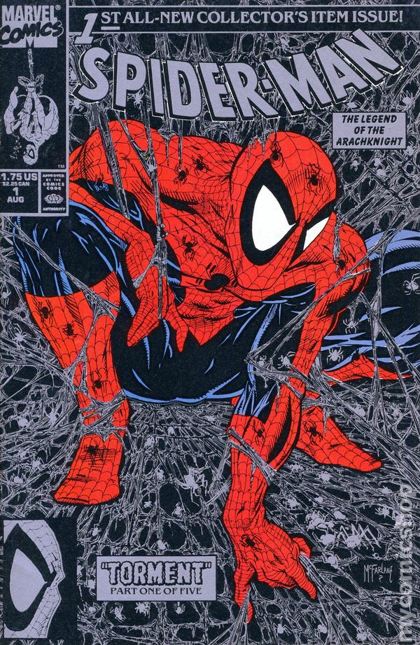 Spider-Man (1990) # 1 Gold, Silver, Platinum