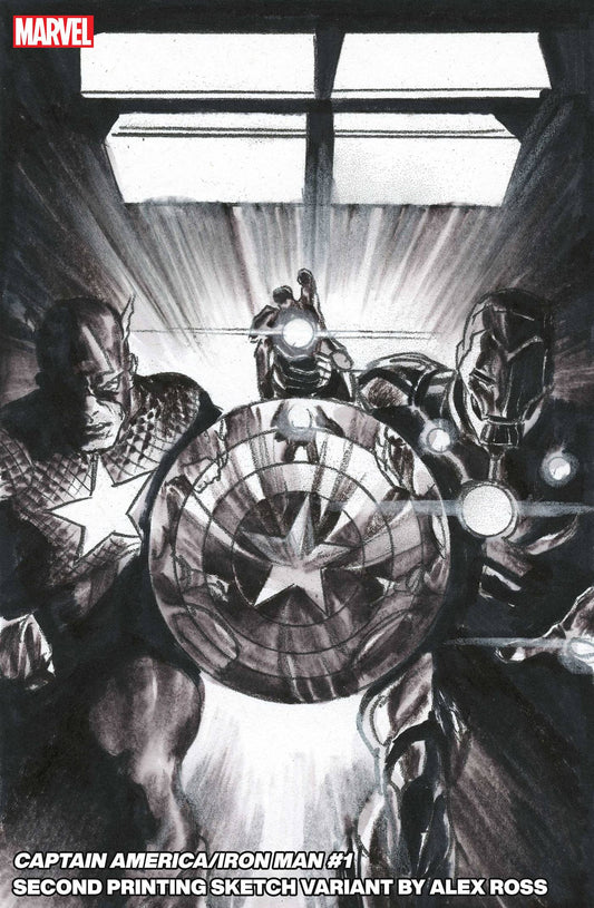 CAPTAIN AMERICA/IRON MAN #1 (OF 5) 2ND PTG