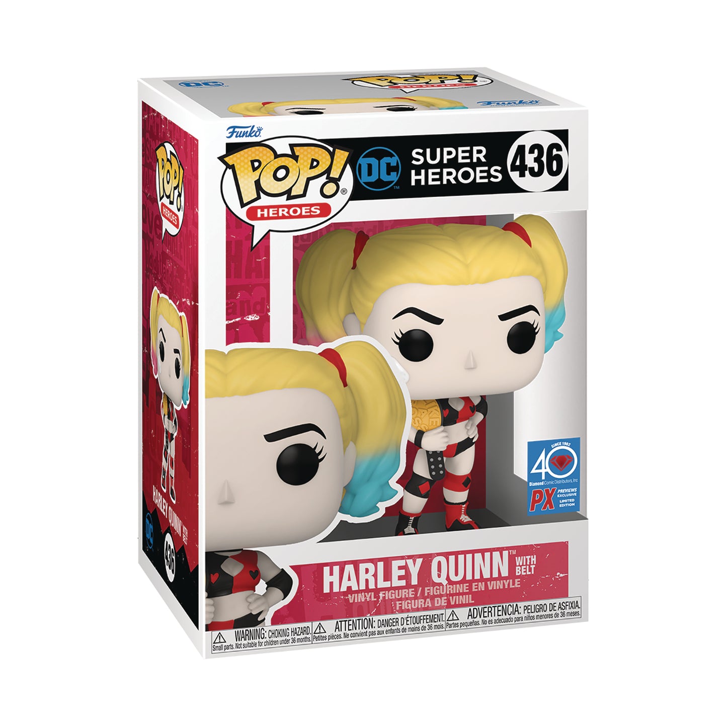 HARLEY QUINN W/BELT PX #436