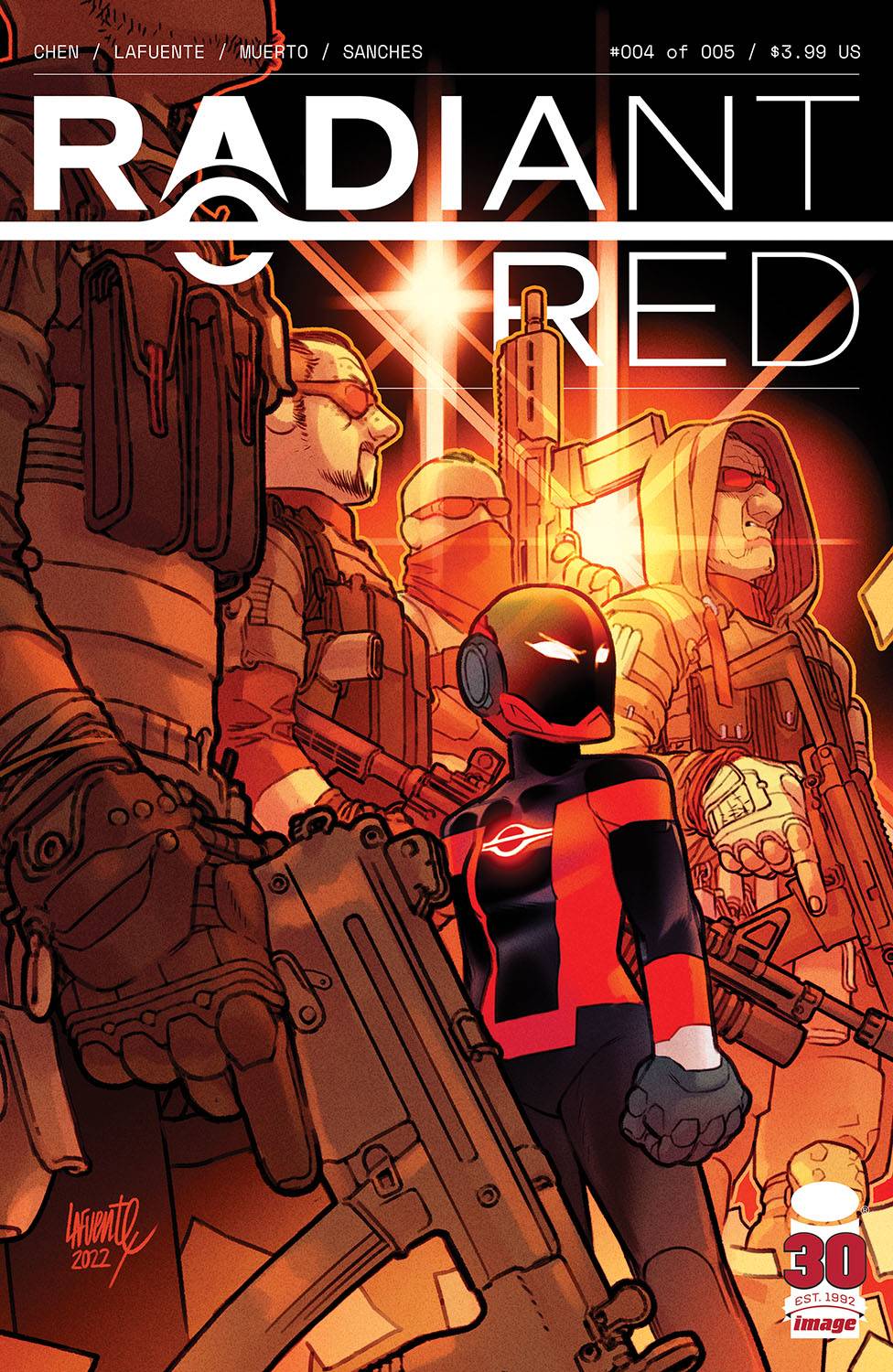 RADIANT RED #4 (OF 5)