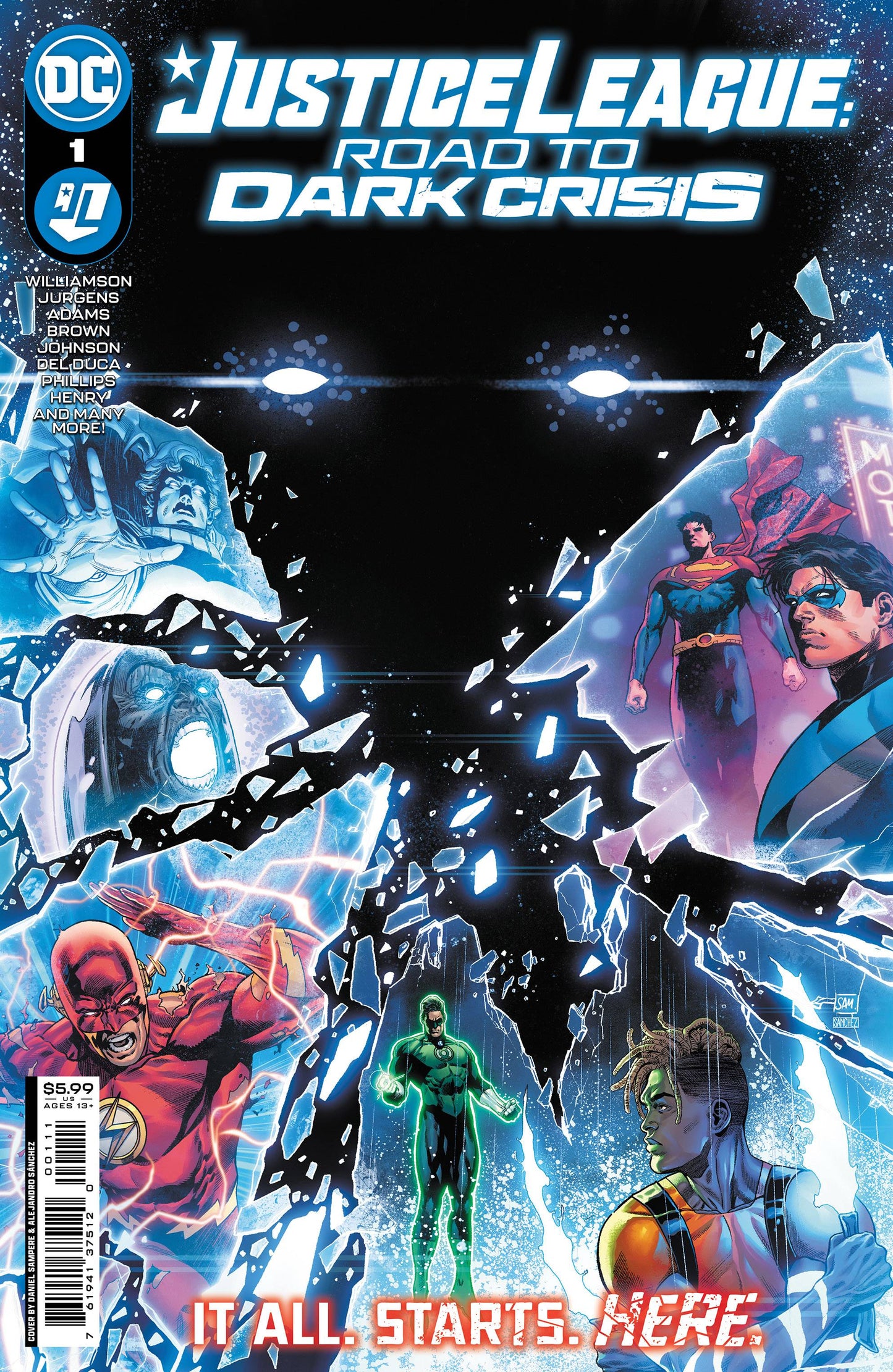 JUSTICE LEAGUE ROAD TO DARK CRISIS ONE SHOT #1