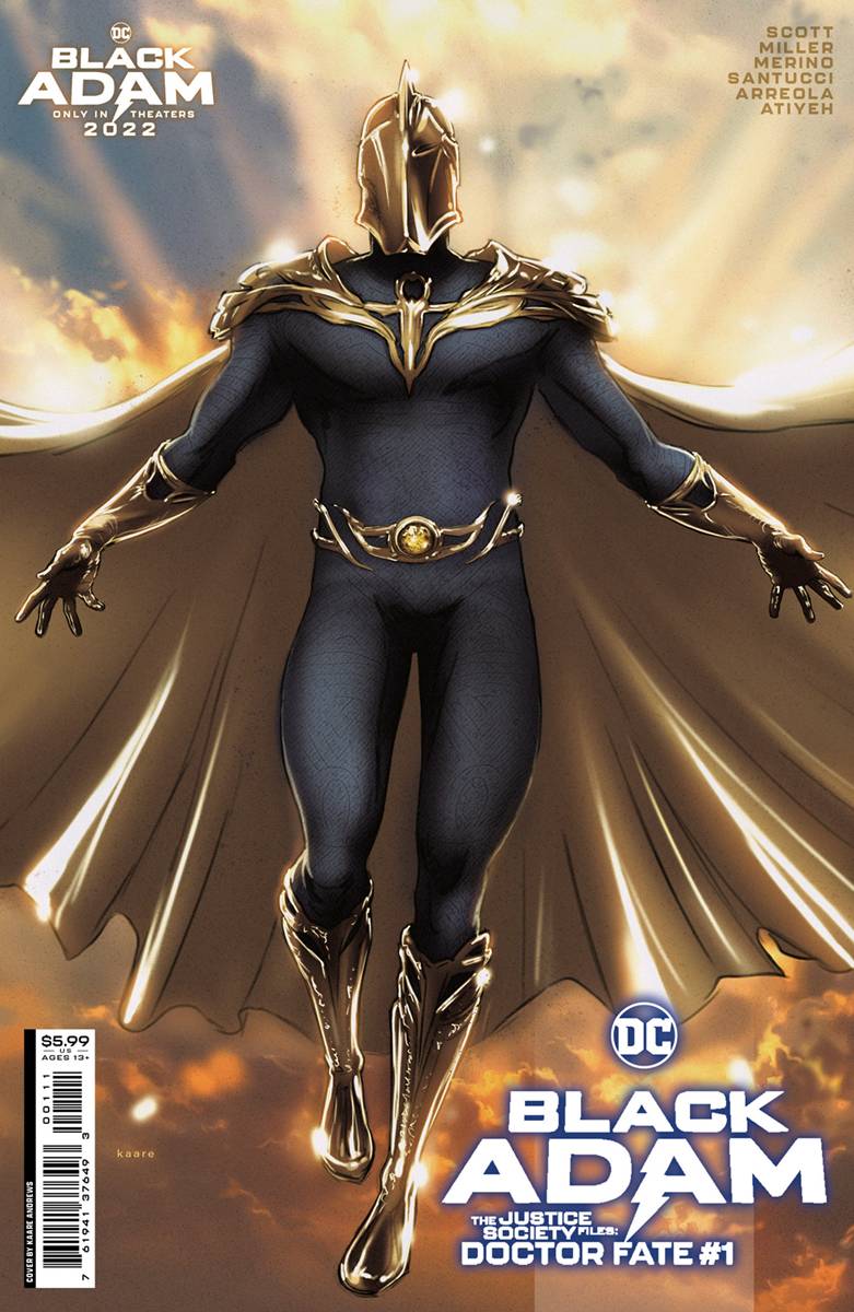 BLACK ADAM JUSTICE SOCIETY FILES DR FATE #1