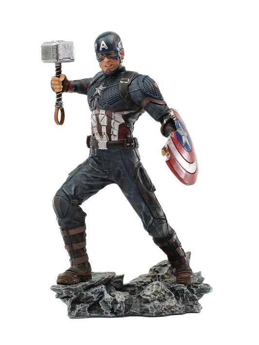 CAPTAIN AMERICA ULT BDS ART SCALE 1/10 STAT