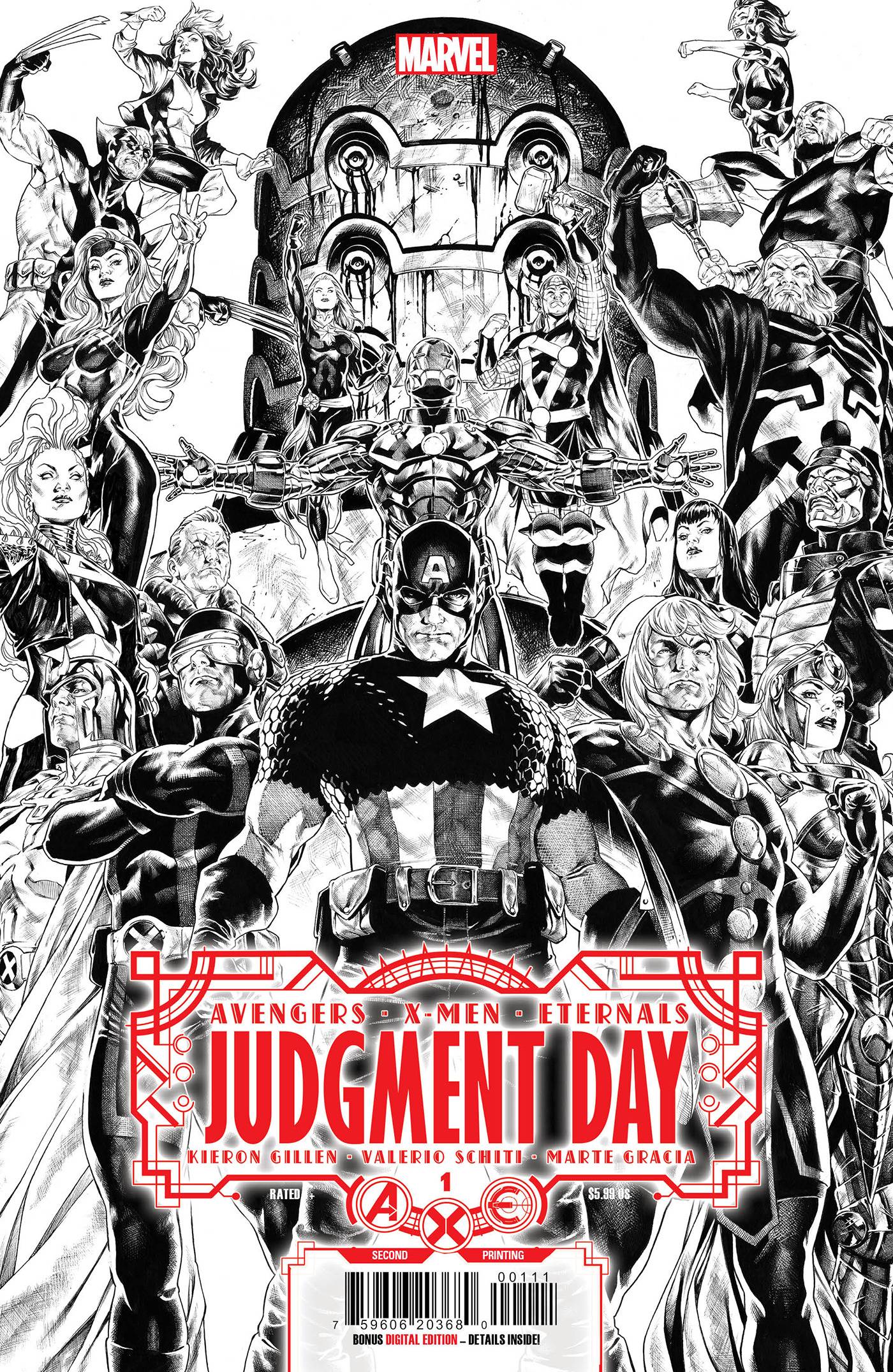 AXE JUDGMENT DAY #1 2ND PTG