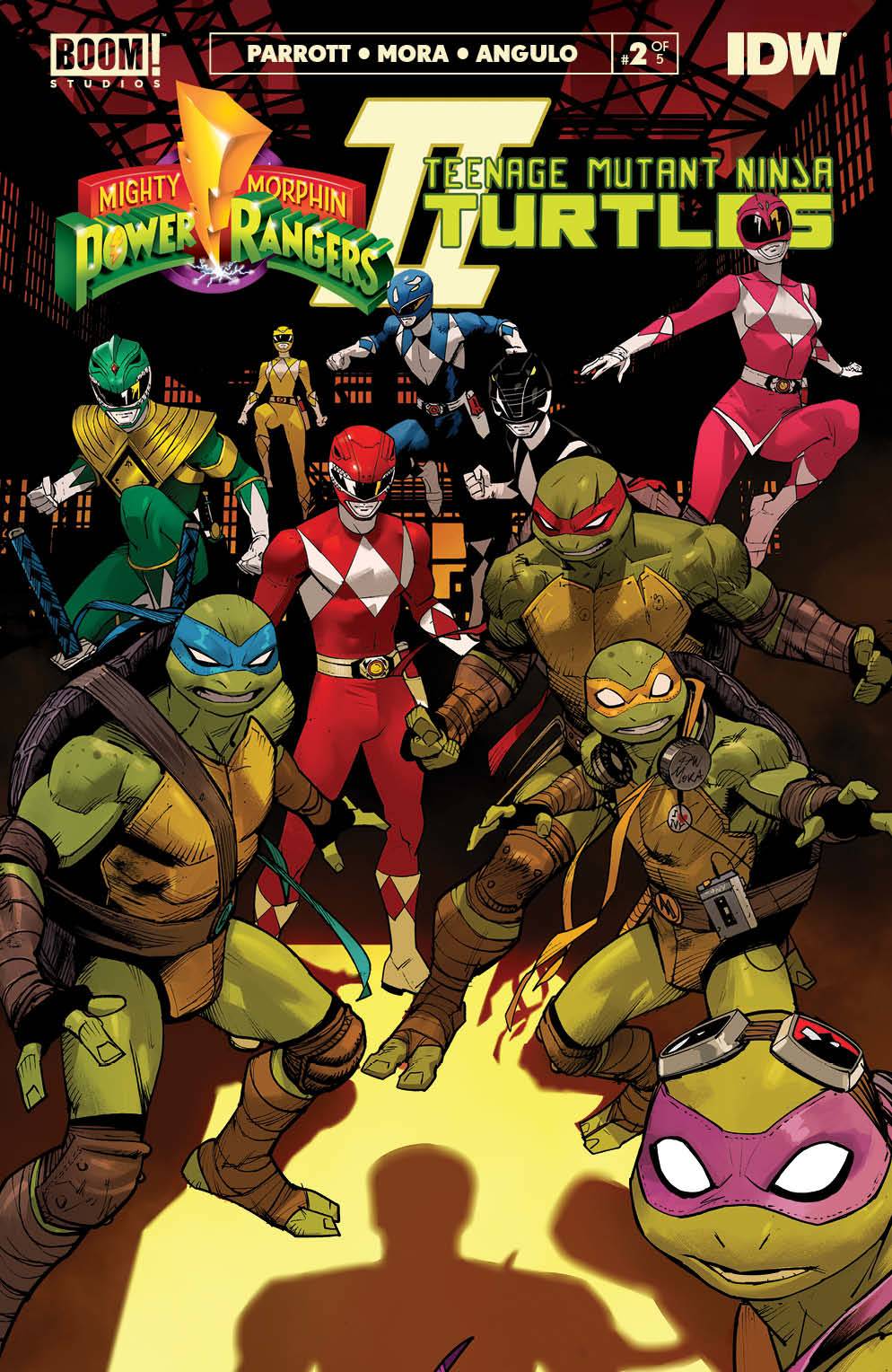 MMPR TMNT II #2 (OF 5)