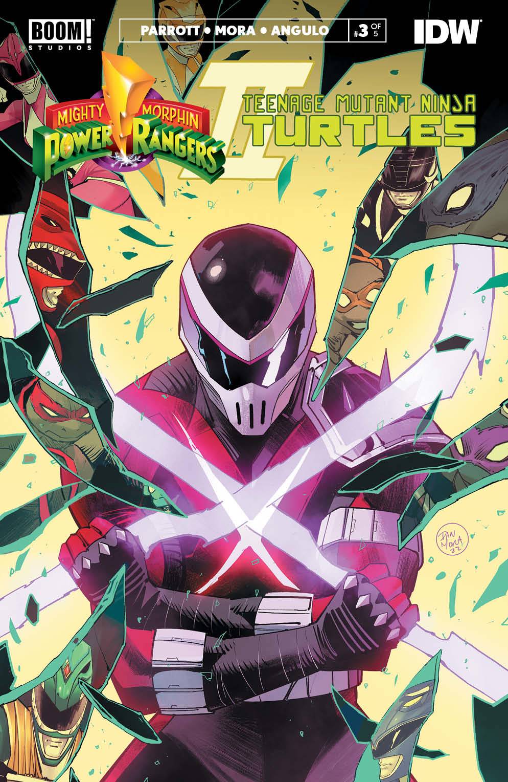 MMPR TMNT II #3 (OF 5)