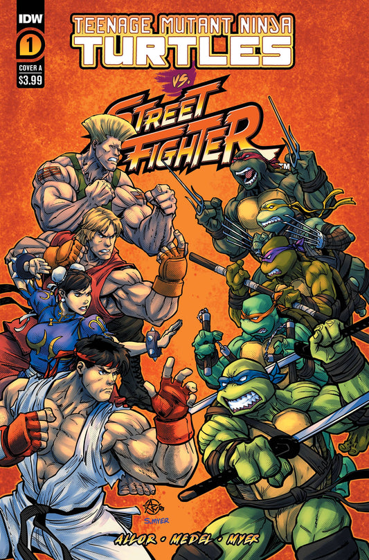 TMNT VS STREET FIGHTER #1 (OF 5)