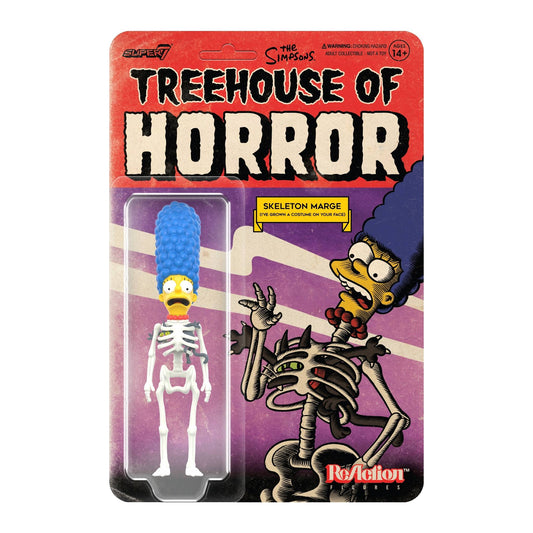 THE SIMPSONS REACTION W3 TH HORROR SKELETON MARGE