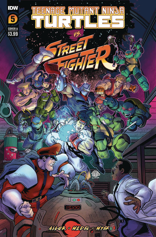 TMNT VS. STREET FIGHTER #5 (OF 5)