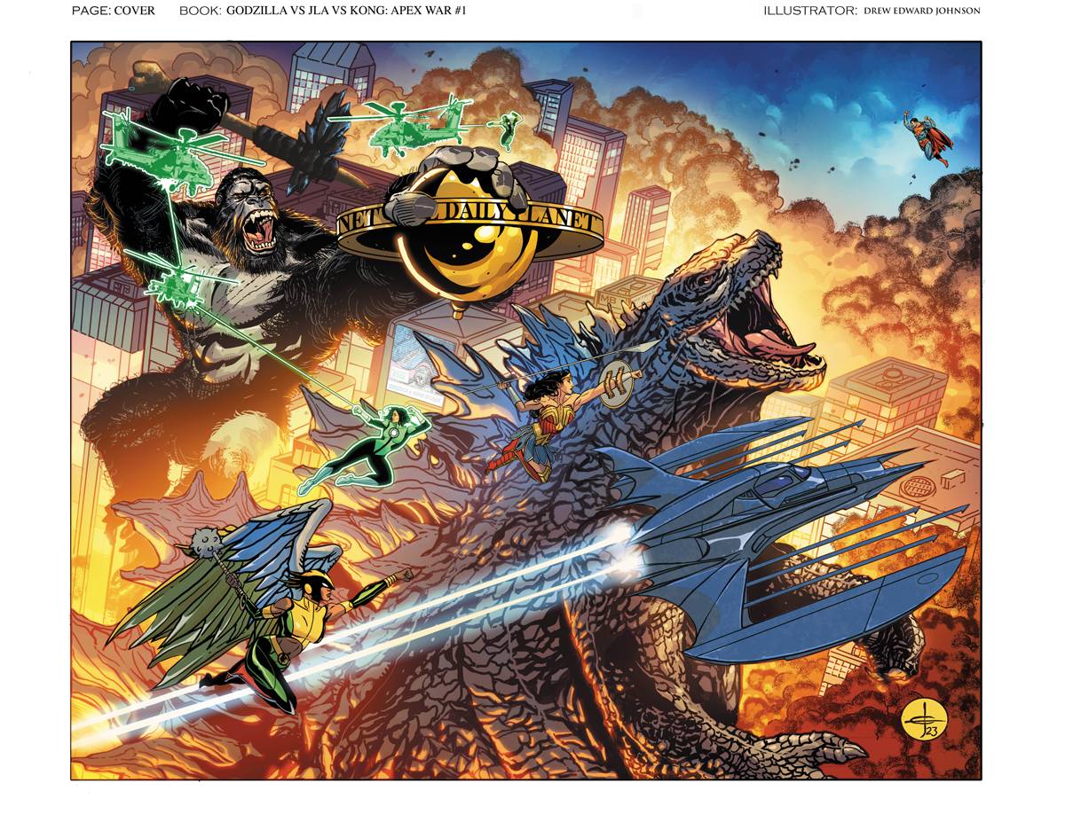 JUSTICE LEAGUE VS GODZILLA VS KONG #1 (OF 6)