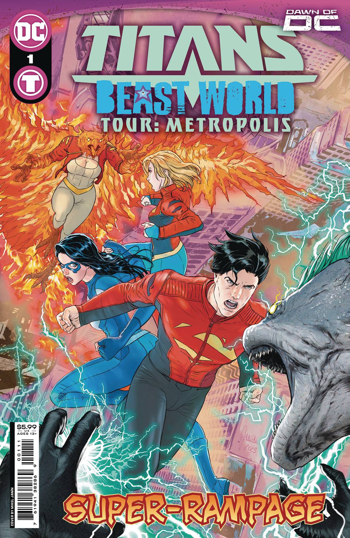 TITANS BEAST WORLD TOUR METROPOLIS #1