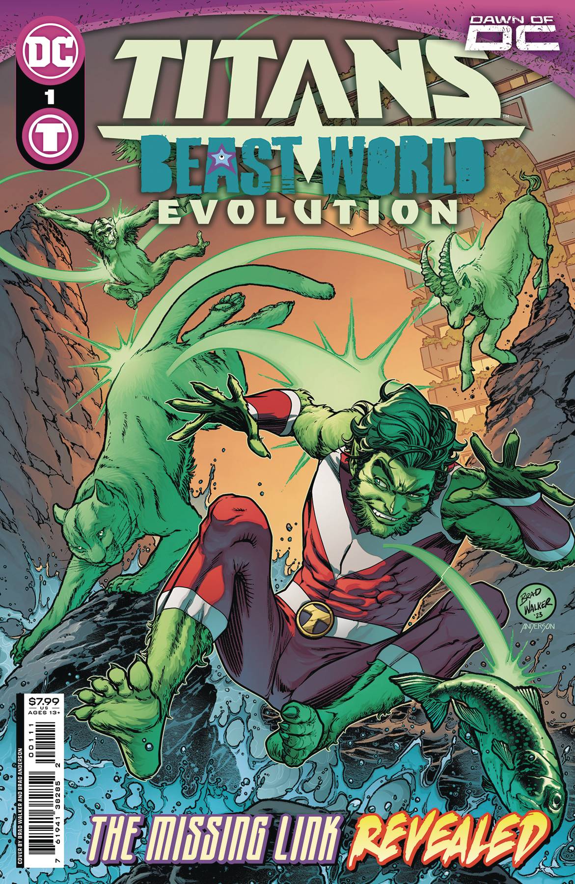 TITANS BEAST WORLD EVOLUTION #1