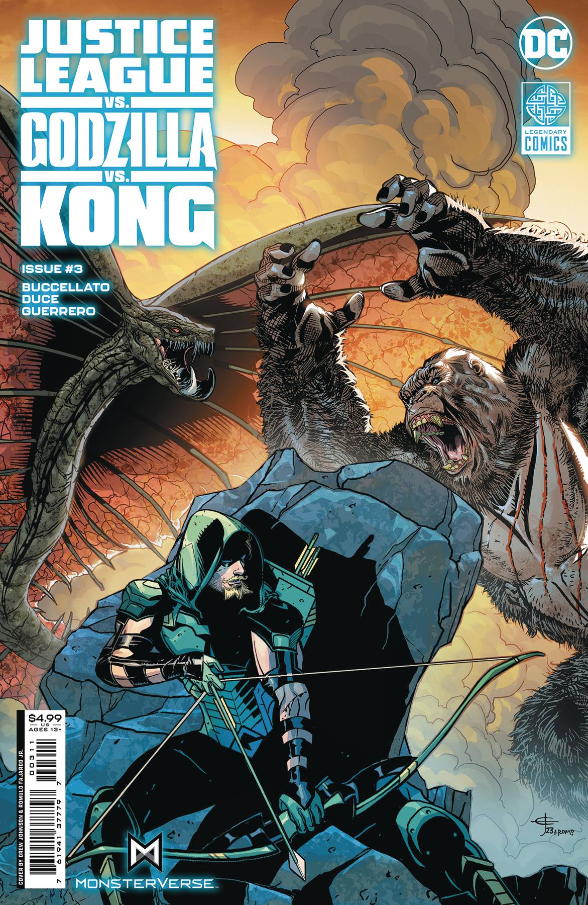 JUSTICE LEAGUE VS GODZILLA VS KONG #3 (OF 6)