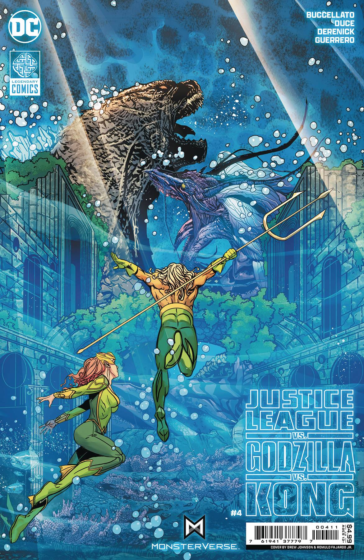 JUSTICE LEAGUE VS GODZILLA VS KONG #4 (OF 6)