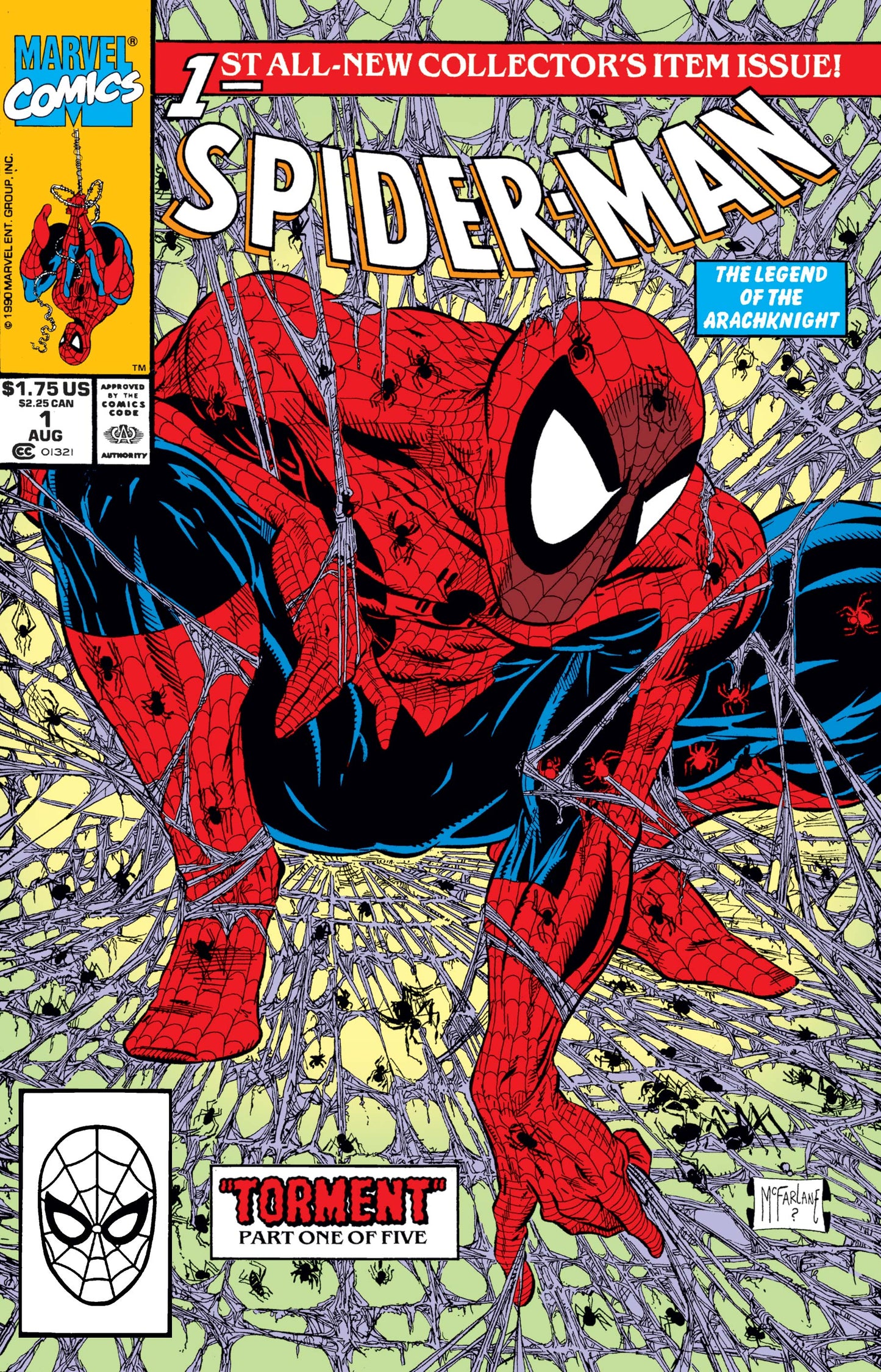 Spider-Man (1990) # 1 Gold, Silver, Platinum